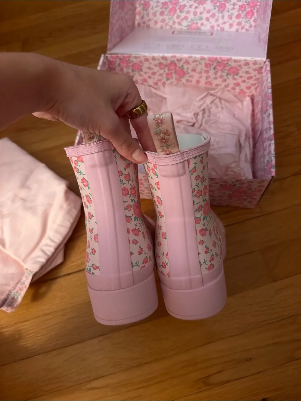 Hunter X LoveShackFancy Women’s PLAY™ Short Rain Boots